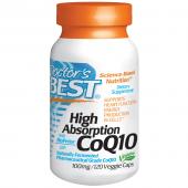 Doctor's Best CoQ10 with BioPerine 100 mg 120 vcaps