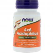 Now Foods Acidophilus 4 X 6 60 vcaps