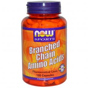 Now Foods Branched Chain Amino Acids 120 caps