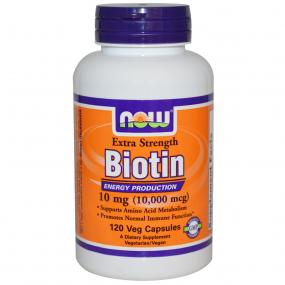 Now Foods Biotin 10 000 mcg 120 caps
