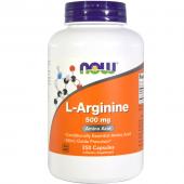 Now Foods L-Arginine 500 mg 250 caps