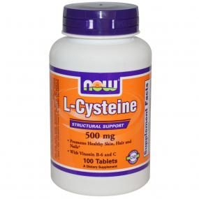 Now Foods L-Cysteine 500 mg 100 tab
