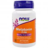 Now Foods Melatonin 3 mg 60 caps