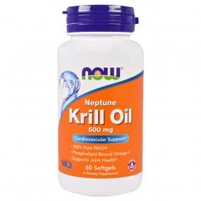 Now Fods Neptune Krill Oil 500 mg 60 softgels