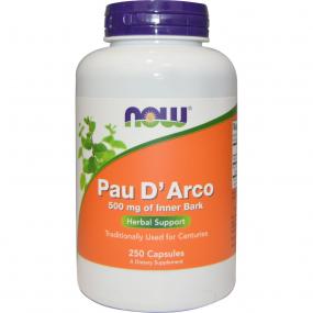 Now Foods Pau D' Arco 500 mg 250 vcaps