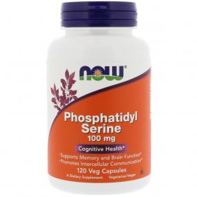 Now Foods Phosphatidyl Serine 100 mg 120 vcaps