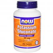 Now Foods Potassium Gluconate 99 mg 250 tab