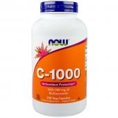 Now foods Vitamin C-1000 With 100 mg Bioflavonoids 250 Veg Caps