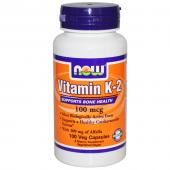 Now Foods Vitamin K-2 100 mcg 100 vcaps