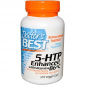 Doctor's Best 5-HTP with Vitamins B6 & C 100 mg 120 vcaps