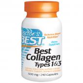 Doctor's best best Collagen types 1 & 3 500 mg 240 caps