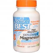 Doctor's Best Magnesium 100 % Chelated 120 tablets