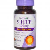 Natrol 5-HTP Wild Berry Flavor 100 mg 30 tab