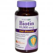 Natrol Fast Dissolve Strawberry Biotin 10.000 mcg 60 tab