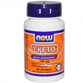 Now Foods 7-KETO 100 mg 60 vcaps