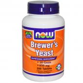 Now Foods Brewer's Yeast 650 mg 200 tab
