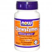 Now Foods ChewyZymes Natural Berry Flavor 90 Chewables