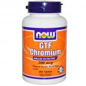 Now Foods GTF Chromium 200 mcg 250 tab