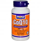 Now Foods CoQ10 200 mg 60 caps