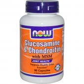 Now Foods Glucosamine & Chondroitine with MSM 90 vcaps