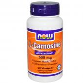 Now Foods L-Carnosine 500 mg 50 vcaps