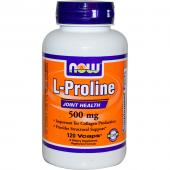 Now Foods L-Proline 500 mg 120 vcaps