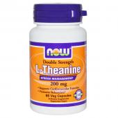 Now Foods L-Theanine 200 mg 60 vcaps