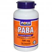 Now Foods PABA 500 mg 100 caps