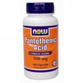 Now Foods Pantothenic Acid 500 mg 100 caps