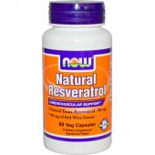 Now Foods Natural Resveratrol 60 vcaps