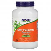 Now foods Saw Palmetto Berries 550 mg 250 caps