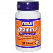 Now Foods Vitamin A 10 000 IU 100 soft