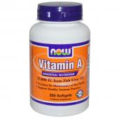Now Foods Vitamin A 25 000 IU 250 soft