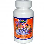 Now Foods Kid Vits Berry Blast 120 Chewables