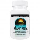 Source Naturals Manganese 10 mg 250 tab